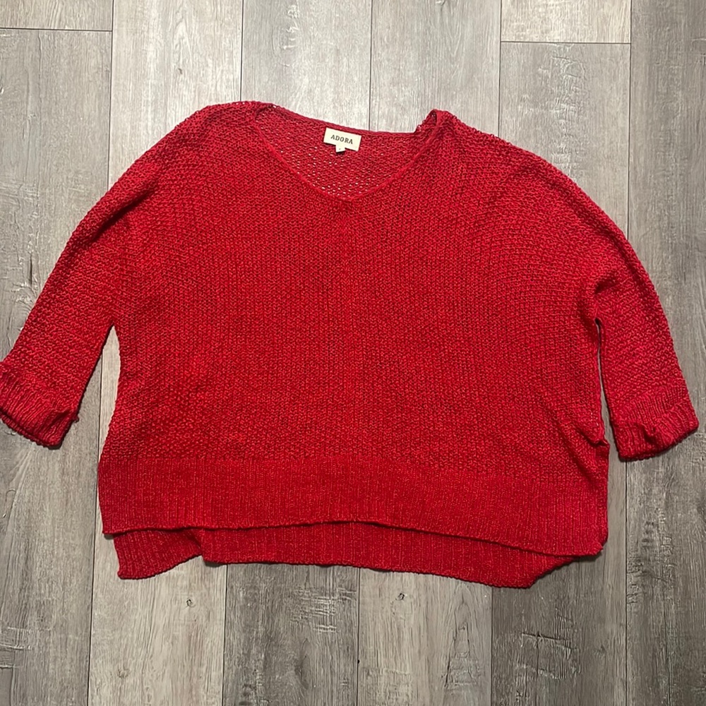 Women’s Red Sweater